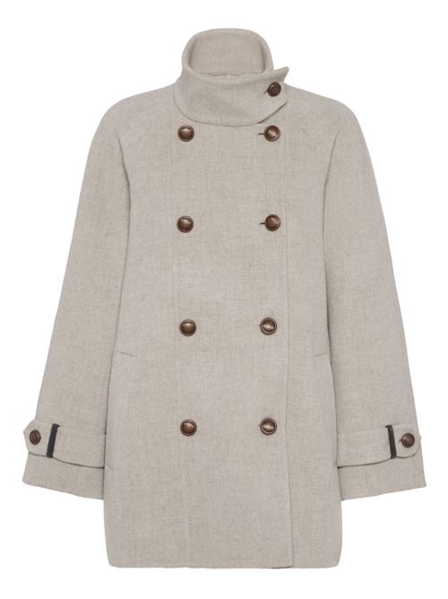Wool and Cashmere Coat BRUNELLO CUCINELLI | MD5327708C001